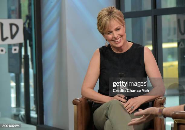 Melora Hardin attends Build series to discuss the show "The Bold Type" at Build Studio on June 23, 2017 in New York City.