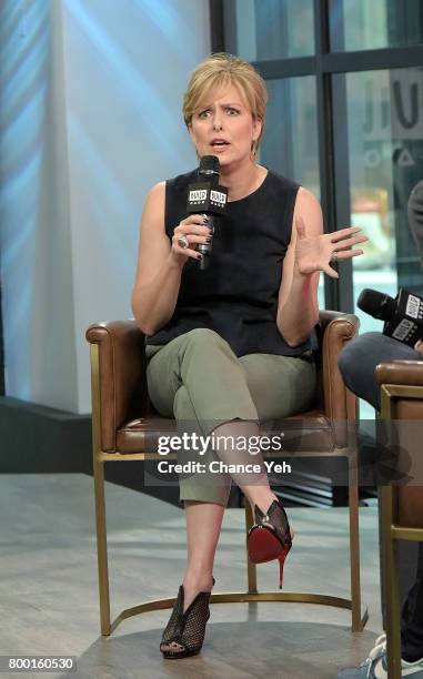 Melora Hardin attends Build series to discuss the show "The Bold Type" at Build Studio on June 23, 2017 in New York City.