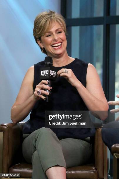 Actress Melora Hardin attends Build to discuss the show "The Bold Type" at Build Studio on June 23, 2017 in New York City.