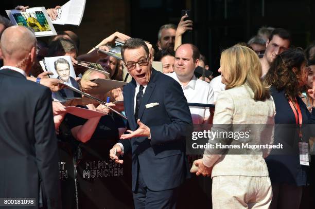 Actor Bryan Cranston arrives for the Cine Merit Award Gala during the Munich Film Festival 2017 at Gasteig on June 23, 2017 in Munich, Germany.