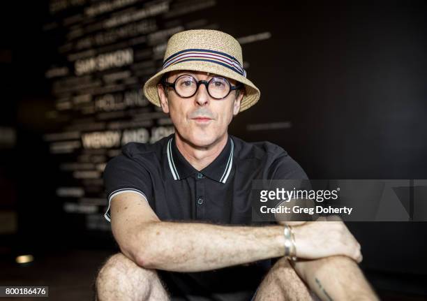 Actor Alan Cumming hosts a news conference with PETA exposing the fate of discarded chimpanzees at PETA on June 23, 2017 in Los Angeles, California.