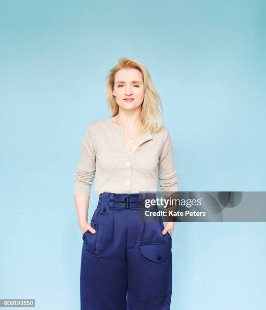 Actor Anne Marie Duff is photographed for the Telegraph on April 12, 2017 in London, England.