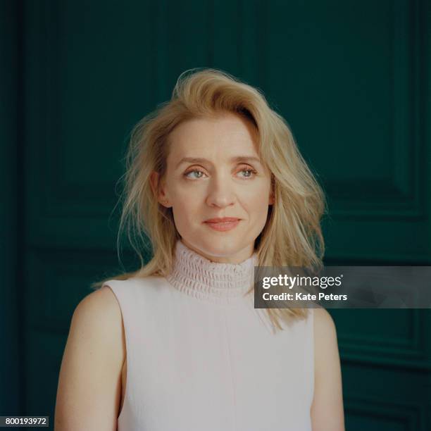Actor Anne Marie Duff is photographed for the Telegraph on April 12, 2017 in London, England.