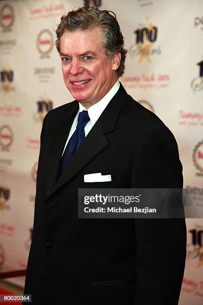 Actor Christopher Donald poses at the 18th Annual Night of 100 Stars on February 24, 2008 in Beverly Hills, California.