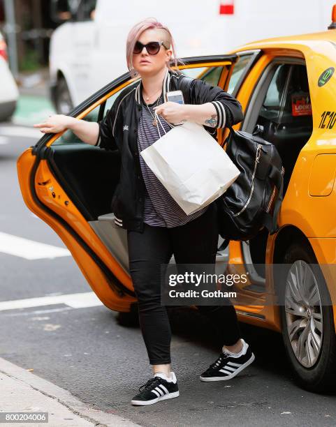 Kelly Osborne is seen on June 23, 2017 in New York City.