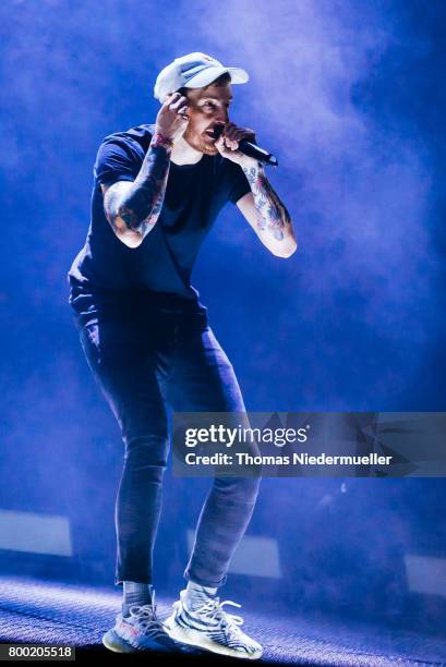 Casper performs during the first day of the Southside Festival on June 23, 2017 in Neuhausen, Germany.