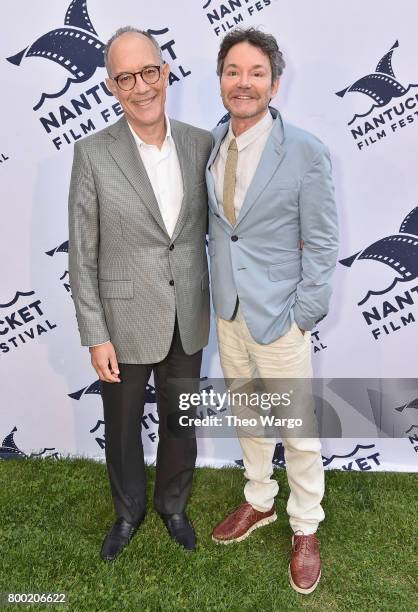 David Crane and Jeffrey Klarik attend the Screenwriters Tribute during the 2017 Nantucket Film Festival - Day 3 on June 23, 2017 in Nantucket,...