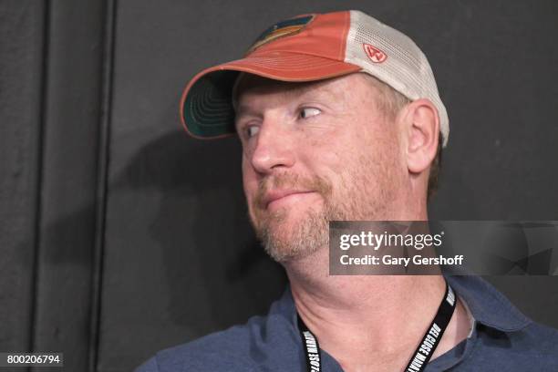 Matt Walsh performs on stage during the 19th Annual Del Close Improv Comedy Marathon Press Conference at Upright Citizens Brigade Theatre on June 23,...