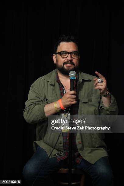 Actor Horatio Sanz attends the 19th Annual Del Close Improv Comedy Marathon Press Conference at Upright Citizens Brigade Theatre on June 23, 2017 in...