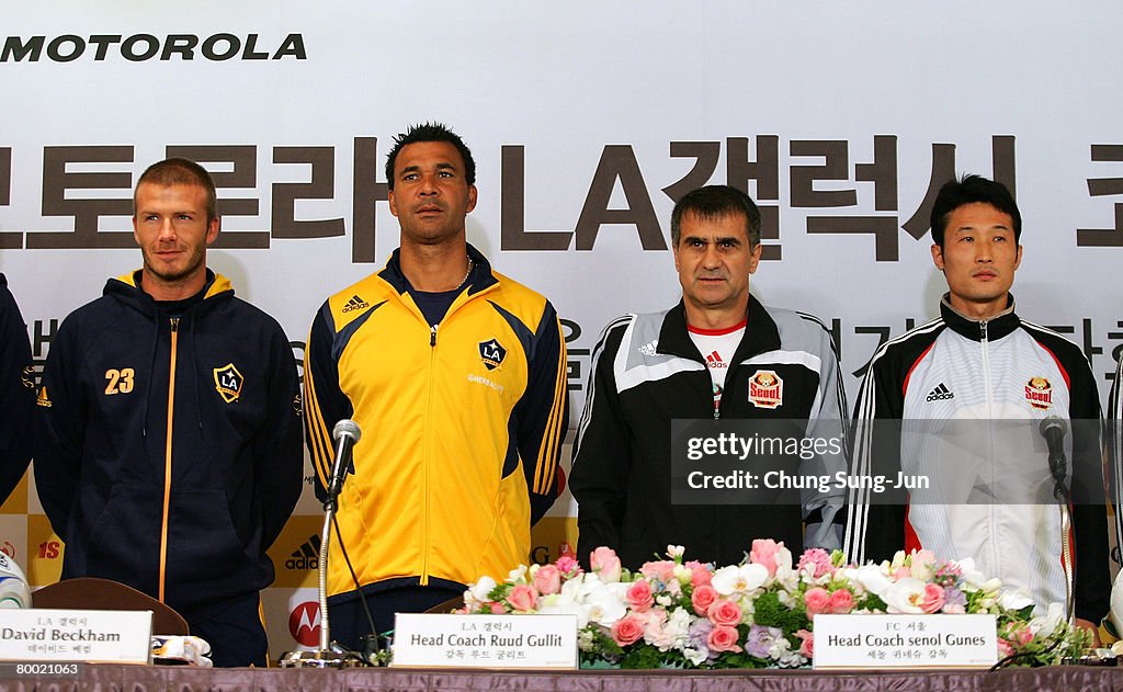 LA Galaxy Press Conference