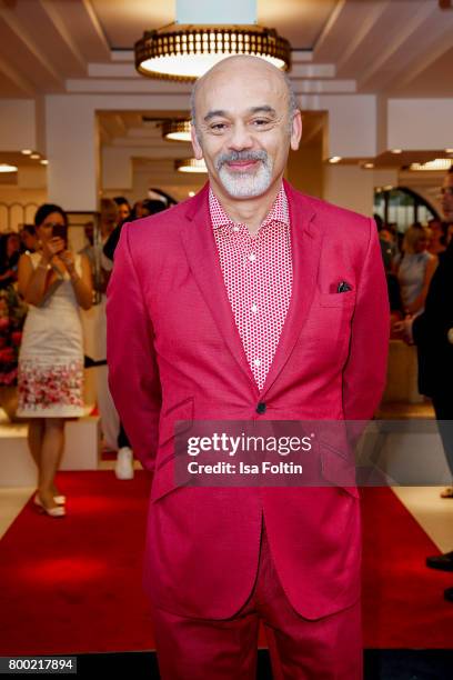 Designer Christian Louboutin during the Christian Louboutin Store Opening on June 23, 2017 in Munich, Germany.