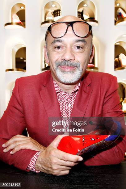 Christian Louboutin during the Christian Louboutin Store Opening on June 23, 2017 in Munich, Germany.