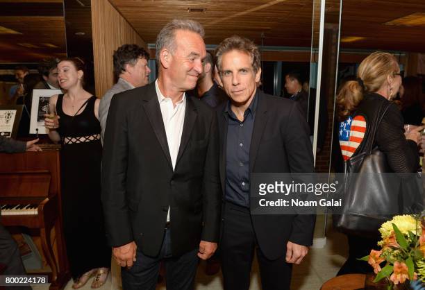 Nick Broomfield and Ben Stiller attend the Friday Night Party during 2017 Nantucket Film Festival - Day 3 on June 23, 2017 in Nantucket,...
