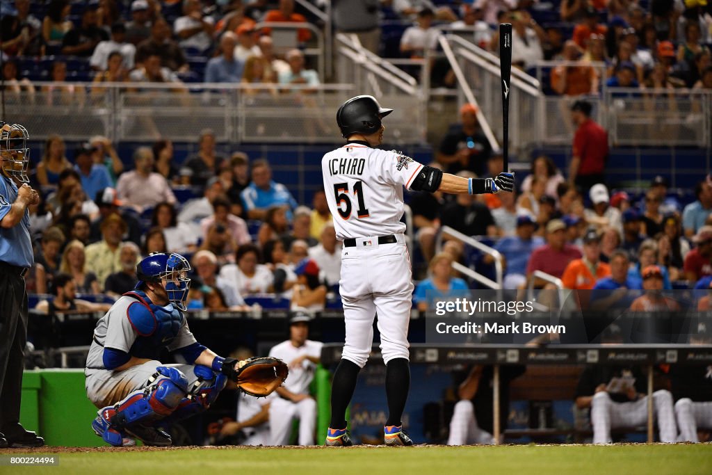 Chicago Cubs v Miami Marlins