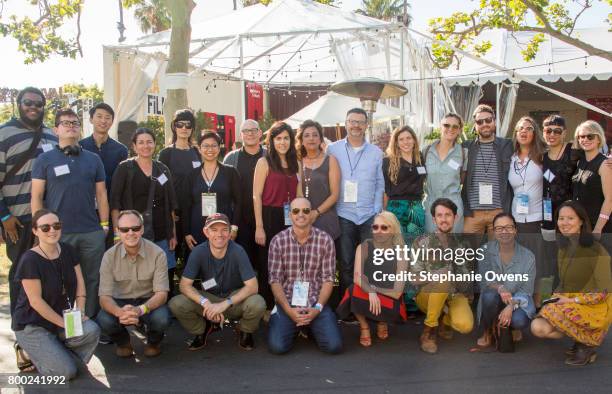 Back Row- Frederick Thornton, Bing Liu, Eliza Lee, Steven Berger, Najwa Najjar, Hani Kort, Bridget Savage Cole, Danielle Krudy, Drew Houpt, Robyn...