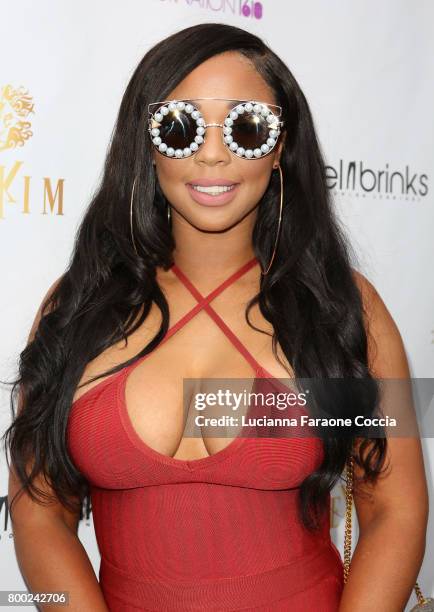 Duffey attends Yekim X Brinks, a day party and fashion experience at Penthouse Nightclub & Dayclub on June 23, 2017 in West Hollywood, California.