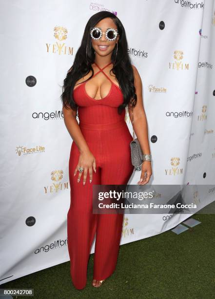 Duffey attends Yekim X Brinks, a day party and fashion experience at Penthouse Nightclub & Dayclub on June 23, 2017 in West Hollywood, California.