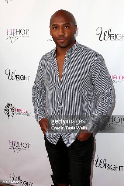 Actor/television personality Rocky Collins at MC Lyte Honors Remy Ma & Wale During the 5th Year Anniversary Celebration of Hip Hop Sisters Foundation...