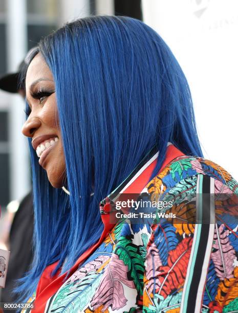 Rapper Remy Ma at MC Lyte Honors Remy Ma & Wale During the 5th Year Anniversary Celebration of Hip Hop Sisters Foundation at Wilshire Lofts on June...