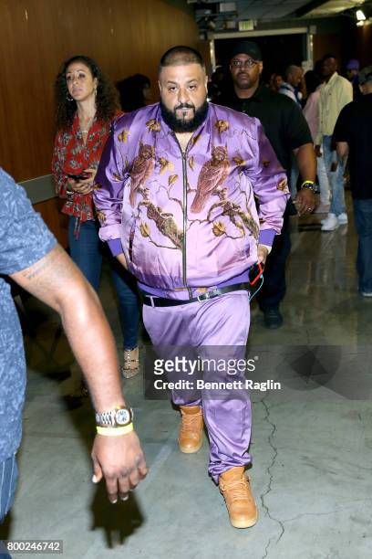 Khaled at night two of the STAPLES Center Concert, presented by Coca-Cola, during the 2017 BET Experience at LA Live on June 23, 2017 in Los Angeles,...