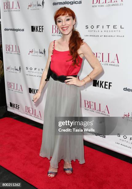 Actor Ruth Connell attends the BELLA Los Angeles Summer Issue Cover Launch Party at Sofitel Los Angeles At Beverly Hills on June 23, 2017 in Los...