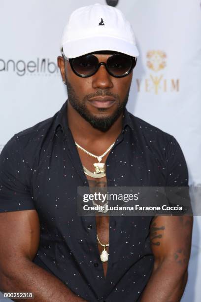 Milan Christopher attends Yekim X Brinks, a day party and fashion experience at Penthouse Nightclub & Dayclub on June 23, 2017 in West Hollywood,...