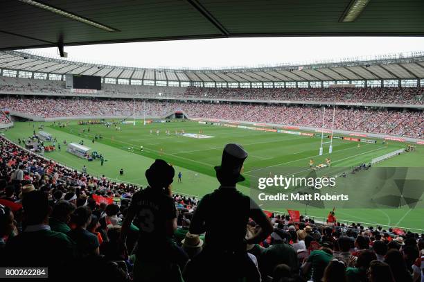 General view during the international rugby friendly match between Japan and Ireland at Ajinomoto Stadium on June 24, 2017 in Tokyo, Japan.