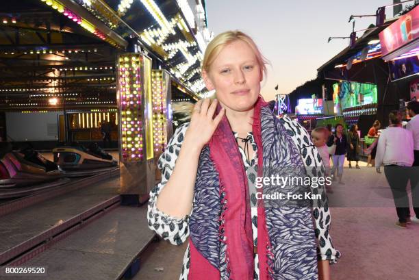 Anna Sherbinina attends La Fete des Tuileries on June 23, 2017 in Paris, France.