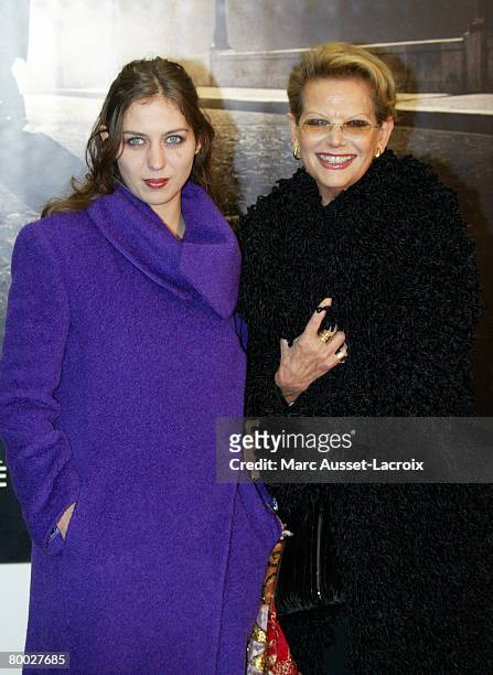 Claudia Cardinale and Claudine Spiteri