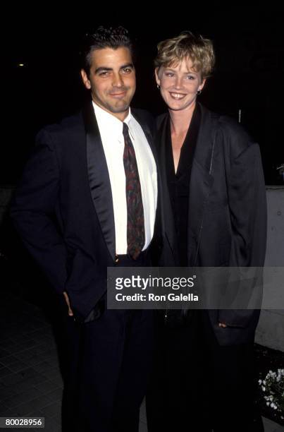 George Clooney and Tracey Needham