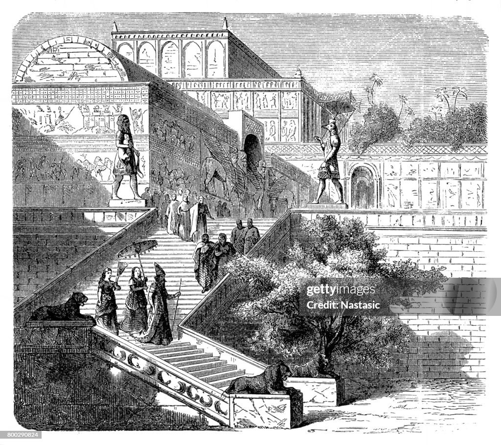 Royal palace of Assyria, Nineveh (reconstruction)