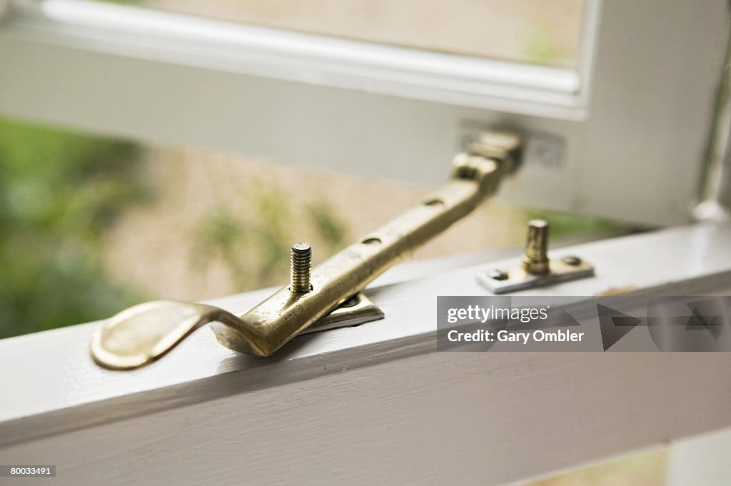 Window Always Open Open Window Held With A Stay Close Up High-Res Stock Photo - Getty Images