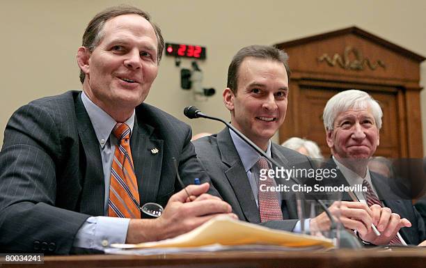United States Olympic Committee Chief Executive Officer Jim Scherr, United States Anti-Doping Agency Chief Executive Officer Travis Tygart and...