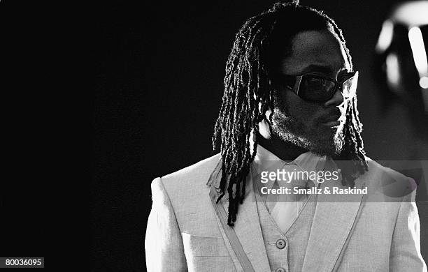 Musician Will.I.Am is photographed on August 11, 2004 in Los Angeles, California.