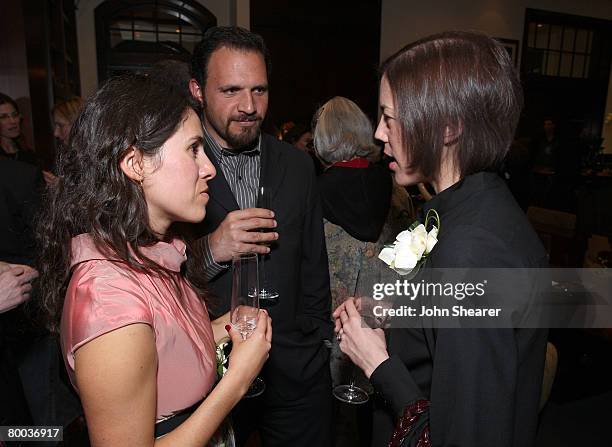 Director Isabel Vega and producer Audrey Marrs attend the Perrier-Jouet and Women In Film Oscar Nominee event at a private residence on February 22,...