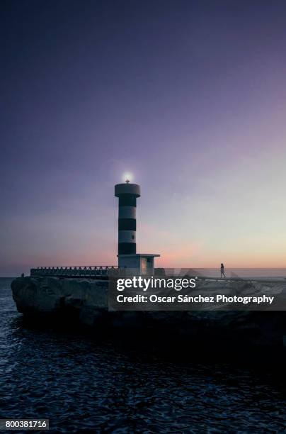 lighthouse - lighthouse mallorca stock pictures, royalty-free photos & images