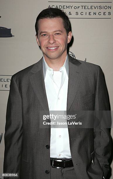 Actor Jon Cryer attends An Evening with Two and a Half Men held at The Leonard Goldenson Theater on February 27, 2008 in North Hollywood, California.