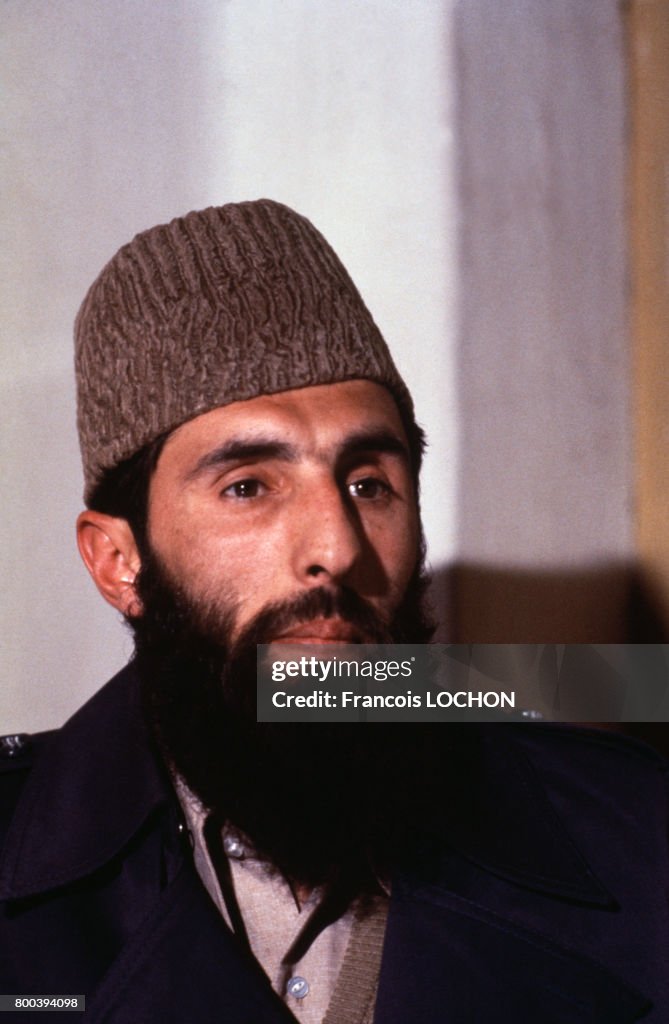 Gulbuddin Hekmatyar, chef du parti Hezb-e-Islami en Afghanistan