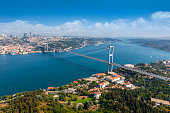 Bosphorus bridge in İstanbul