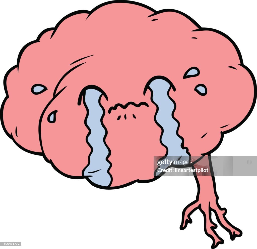 Cerebro De Dibujos Animados Con Dolor De Cabeza Ilustración de stock - Getty Images Cerebro De Dibujos Animados Con Dolor De Cabeza Ilustración de stock - Getty Images