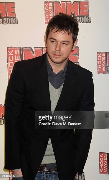 Danny Dyer arrives at the Shockwaves NME Awards 2008, at the 02 Arena on February 28, 2008 in London, England.