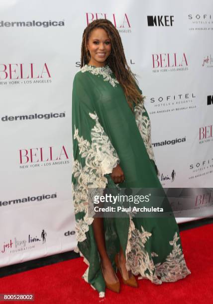 Actress Breegan Jane attends the BELLA Magazine Los Angeles summer Issue launch party at the Sofitel Los Angeles At Beverly Hills on June 23, 2017 in...