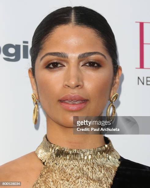 Fashion Model Camila Alves attends the BELLA Magazine Los Angeles summer Issue launch party at the Sofitel Los Angeles At Beverly Hills on June 23,...