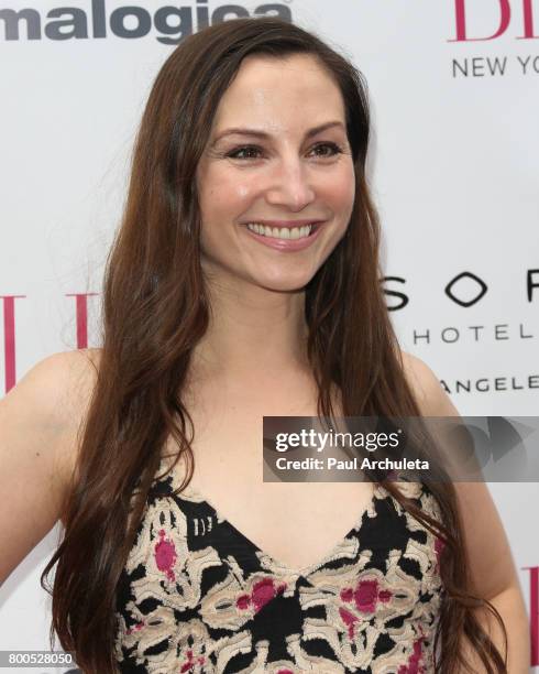 Actress Heather McComb attends the BELLA Magazine Los Angeles summer Issue launch party at the Sofitel Los Angeles At Beverly Hills on June 23, 2017...