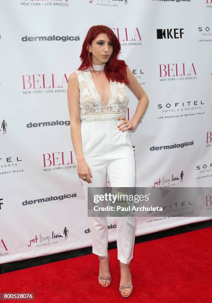 Singer Gigi Rich attends the BELLA Magazine Los Angeles summer Issue launch party at the Sofitel Los Angeles At Beverly Hills on June 23, 2017 in Los...