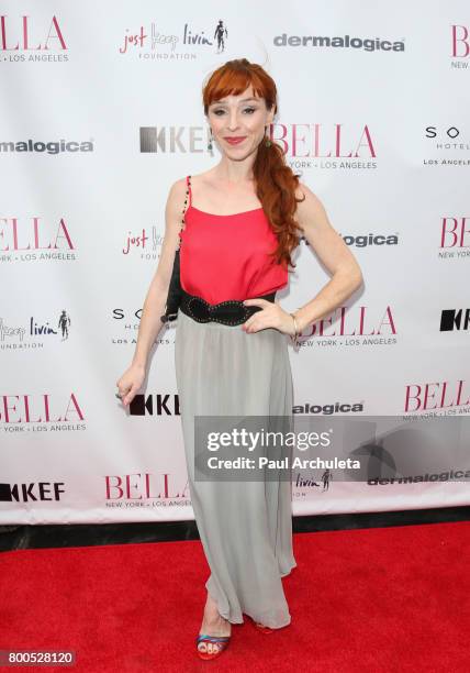 Actress Ruth Connell attends the BELLA Magazine Los Angeles summer Issue launch party at the Sofitel Los Angeles At Beverly Hills on June 23, 2017 in...