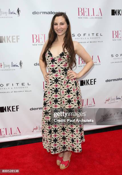 Actress Heather McComb attends the BELLA Magazine Los Angeles summer Issue launch party at the Sofitel Los Angeles At Beverly Hills on June 23, 2017...