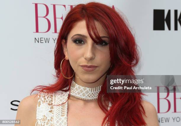 Singer Gigi Rich attends the BELLA Magazine Los Angeles summer Issue launch party at the Sofitel Los Angeles At Beverly Hills on June 23, 2017 in Los...