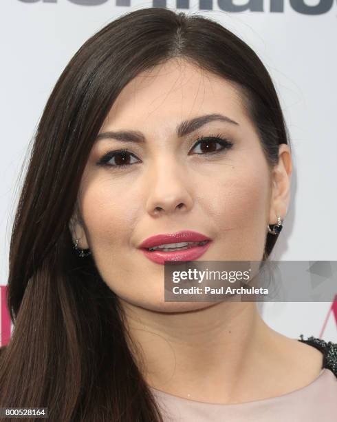 Actress Celeste Thorson attends the BELLA Magazine Los Angeles summer Issue launch party at the Sofitel Los Angeles At Beverly Hills on June 23, 2017...