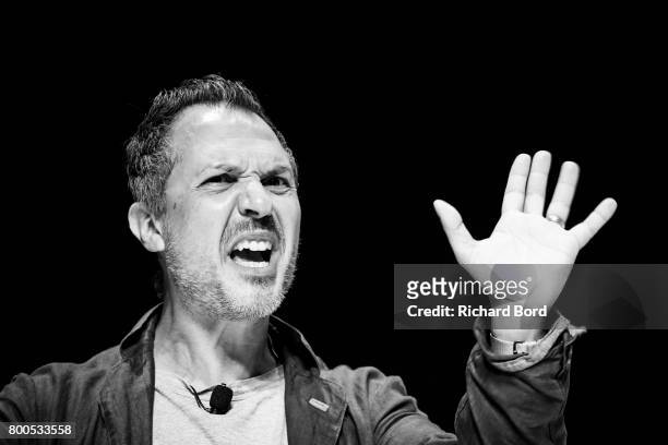 Award-Winning Photographer Platon speaks during the Cannes Lions Festival 2017 on June 24, 2017 in Cannes, France.